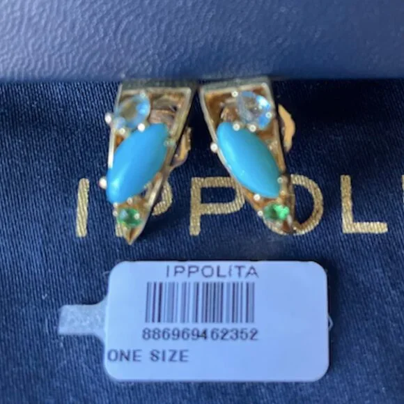 Ippolita18K Prisma Multi Stone Post Earring in Swiss